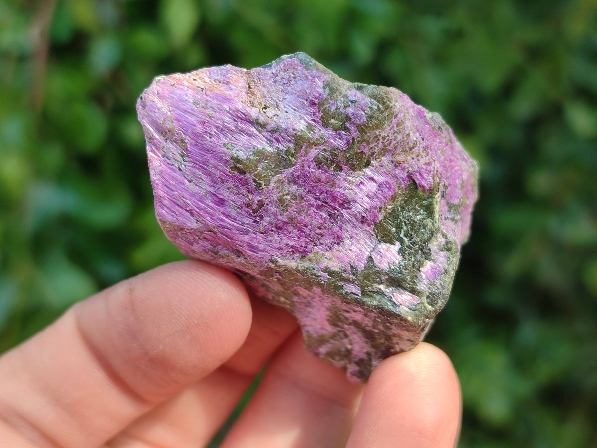 Natural Cobbed Stichtite Specimens x 1 Lot From Barberton, South Africa - Toprock Gemstones and Minerals 