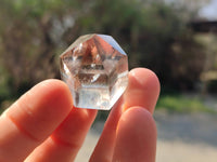 Polished Wispy Phantom Smokey Quartz Crystals x 20 From Madagascar