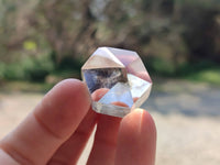 Polished Wispy Phantom Smokey Quartz Crystals x 20 From Madagascar