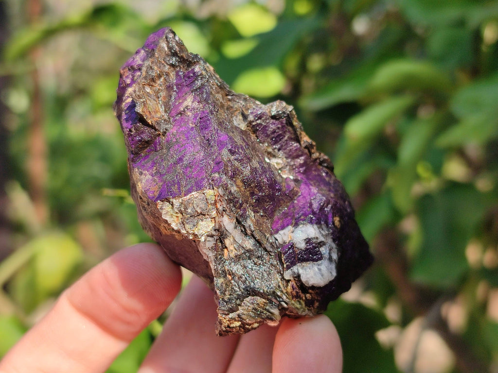 Natural Metallic Purpurite Specimens x 12 From Erongo, Namibia - Toprock Gemstones and Minerals 