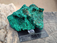 Natural Silky Malachite Specimens x 3 From Kasompe, Congo