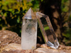 Polished Clear Quartz Crystals x 6 From Madagascar - Toprock Gemstones and Minerals 