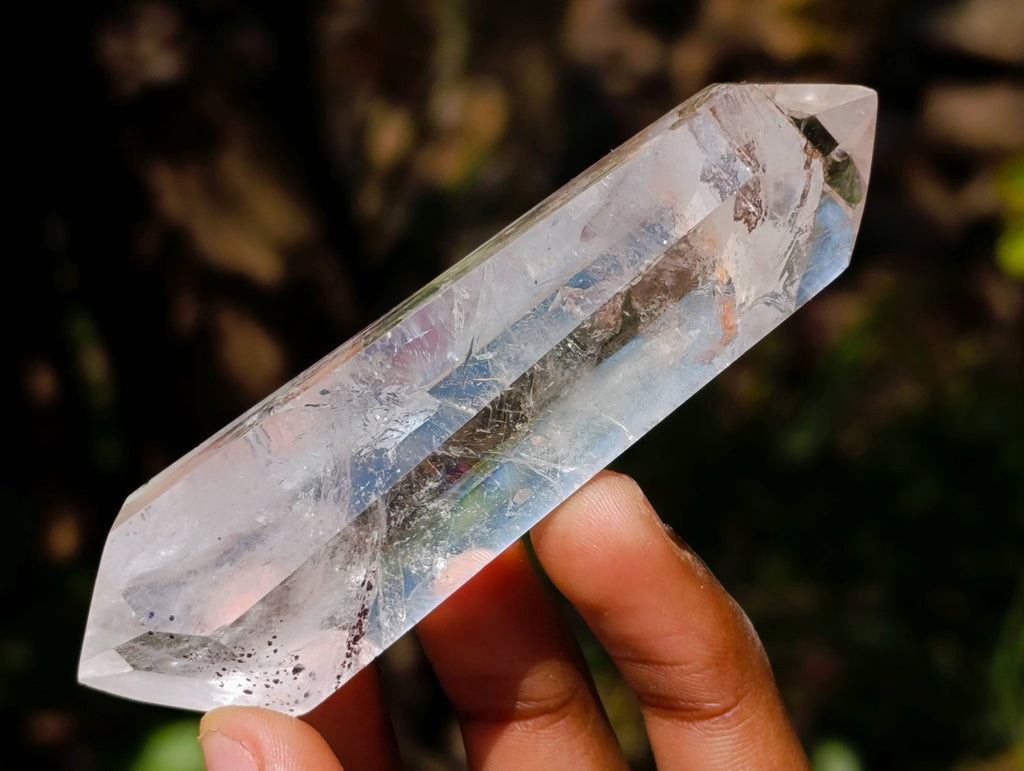 Polished Clear Quartz Crystals x 6 From Madagascar - Toprock Gemstones and Minerals 