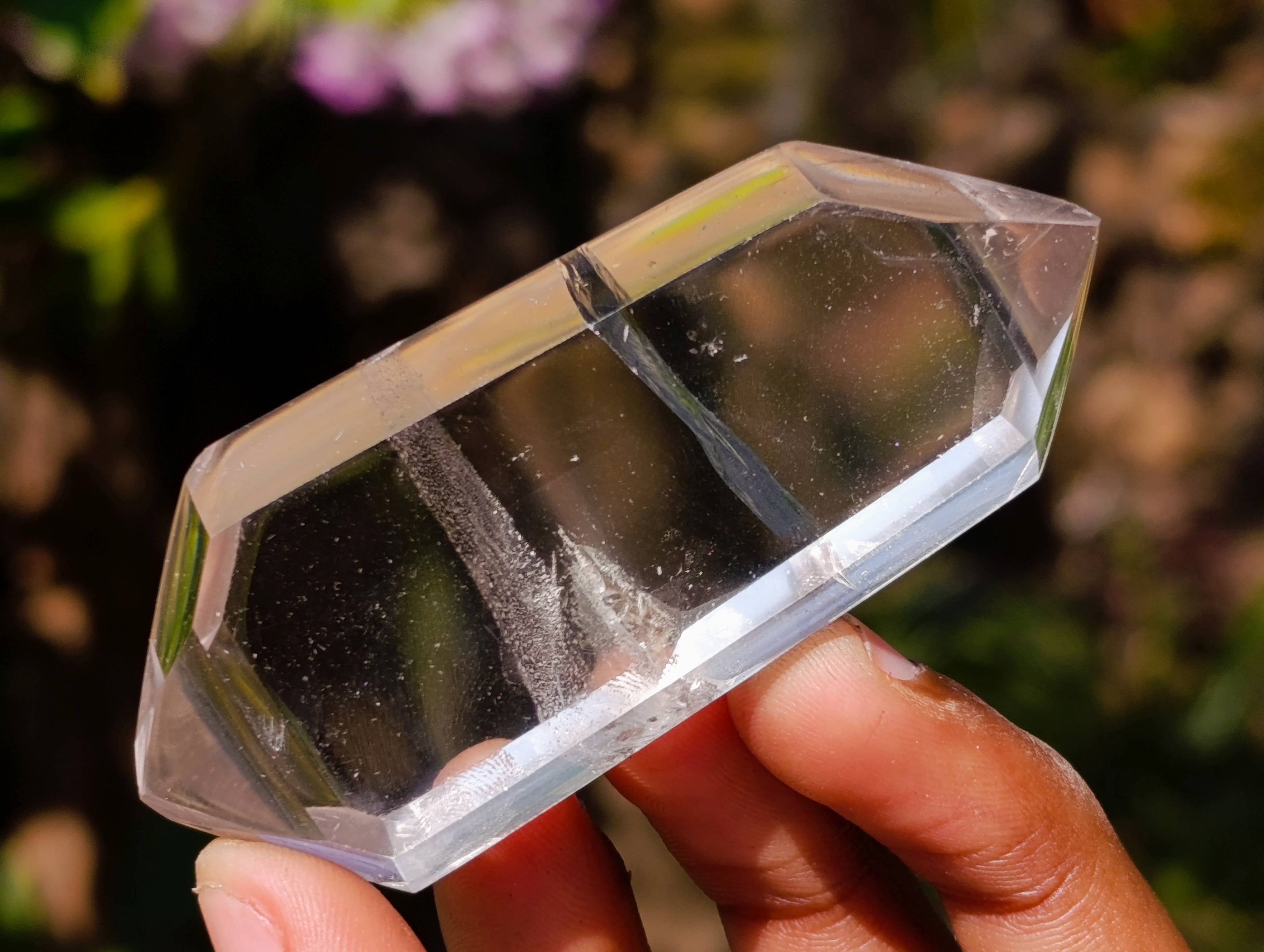 Polished Clear Quartz Crystals x 6 From Madagascar - Toprock Gemstones and Minerals 