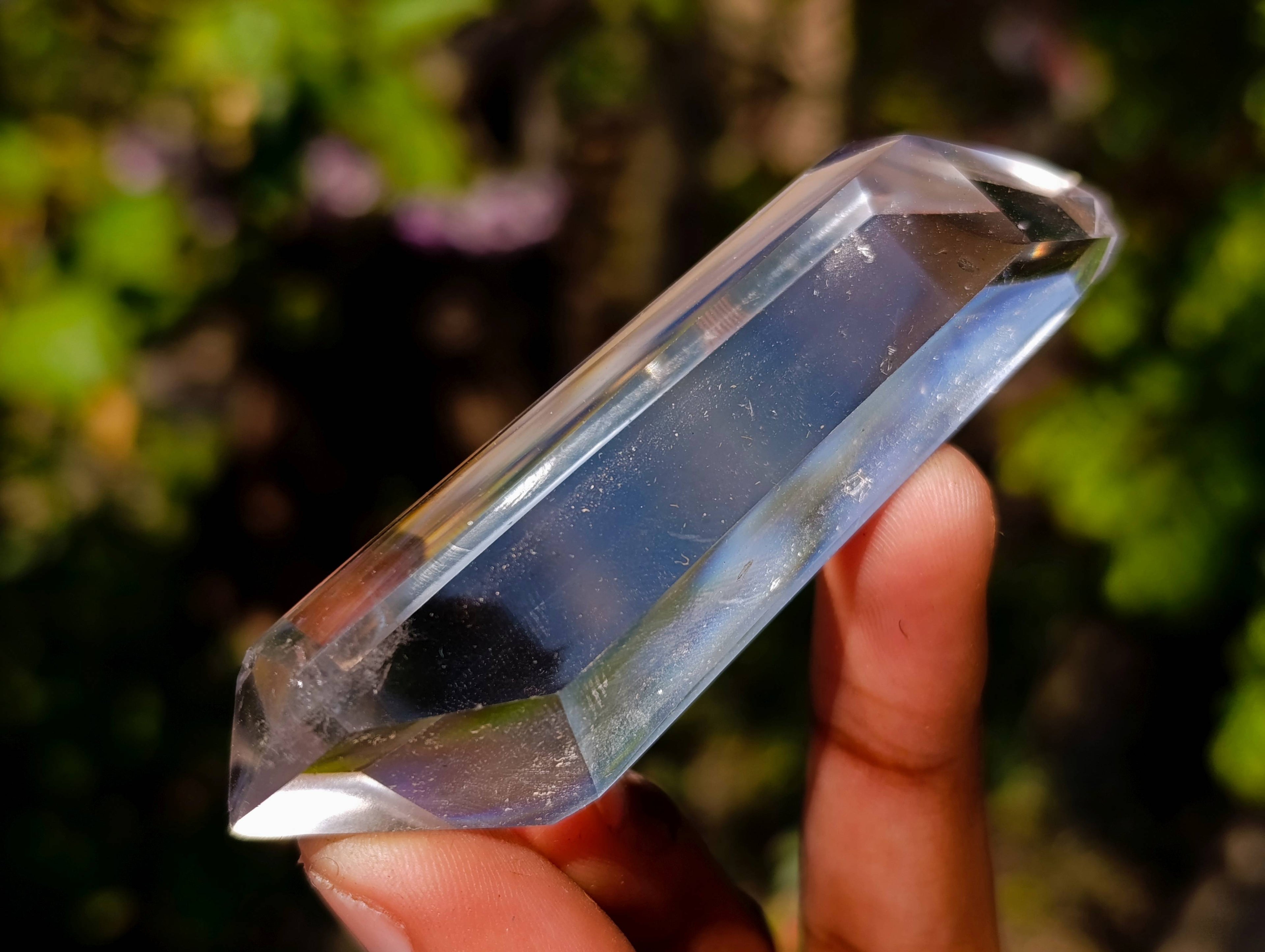 Polished Clear Quartz Crystals x 6 From Madagascar - Toprock Gemstones and Minerals 