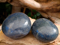 Polished Lazulite Galets x 20 From Madagascar - Toprock Gemstones and Minerals 