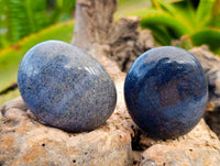 Polished Lazulite Galets x 20 From Madagascar - Toprock Gemstones and Minerals 