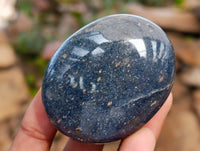 Polished Lazulite Galets x 20 From Madagascar - Toprock Gemstones and Minerals 
