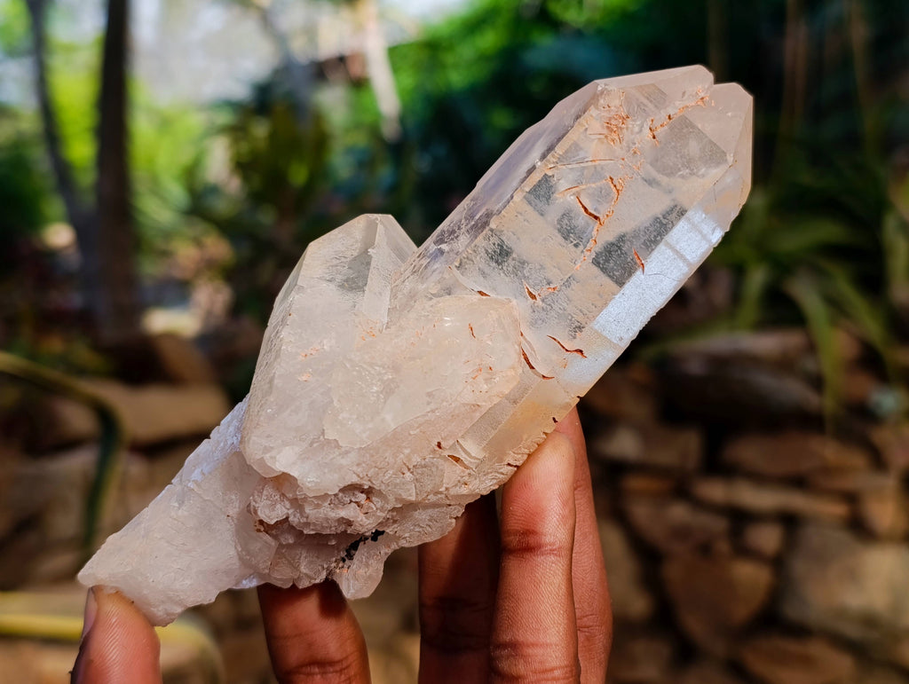 Natural Quartz Clusters x 6 From Mpika, Zambia - Toprock Gemstones and Minerals 