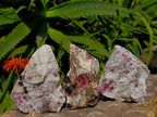 Natural Rubellite Pink Tourmaline Specimens x 12 From Madagascar - Toprock Gemstones and Minerals 