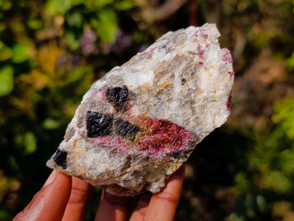 Natural Rubellite Pink Tourmaline Specimens x 12 From Madagascar - Toprock Gemstones and Minerals 