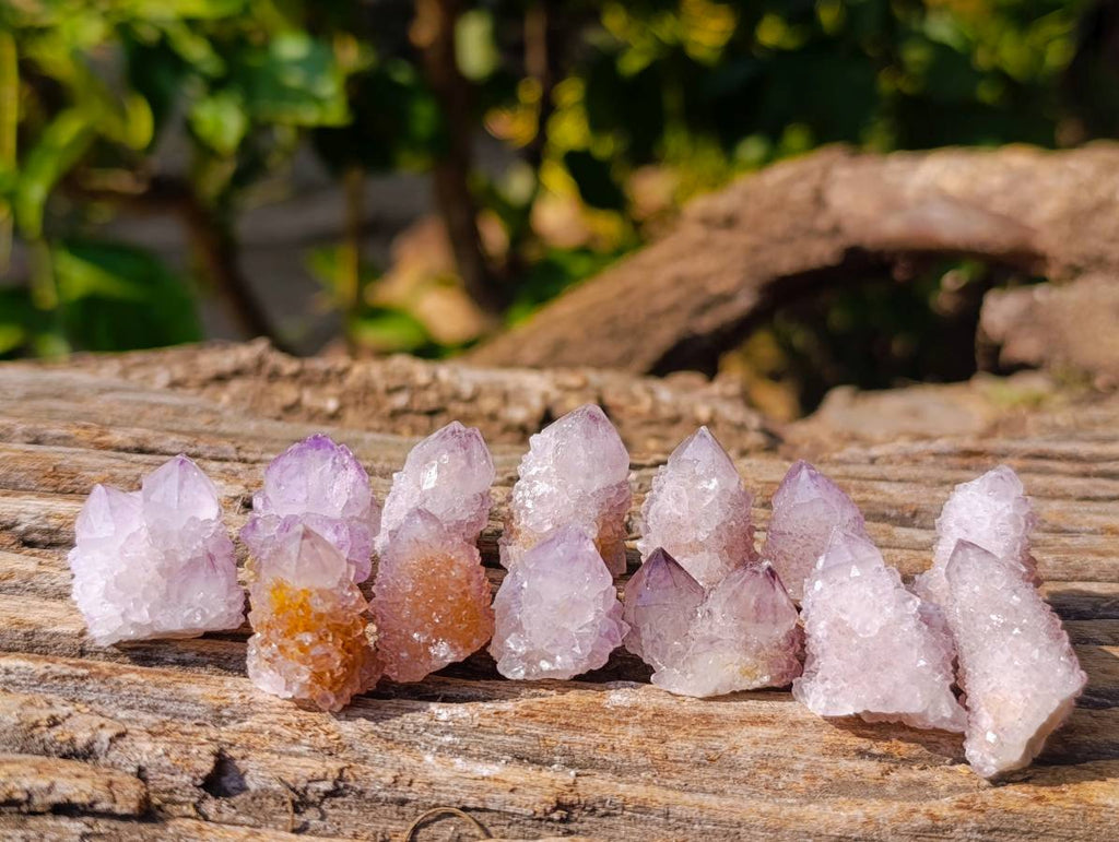 Natural Amethyst Spirit Quartz Crystals x 101 From Boekenhouthoek, South Africa - Toprock Gemstones and Minerals 