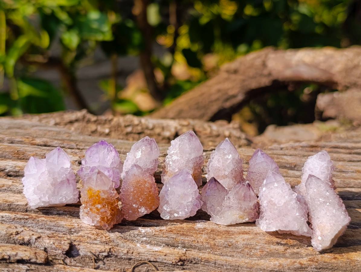 Natural Amethyst Spirit Quartz Crystals x 101 From Boekenhouthoek, South Africa - Toprock Gemstones and Minerals 