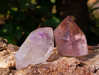 Polished Quartz Crystals With Inclusions x 12 From Madagascar - Toprock Gemstones and Minerals 