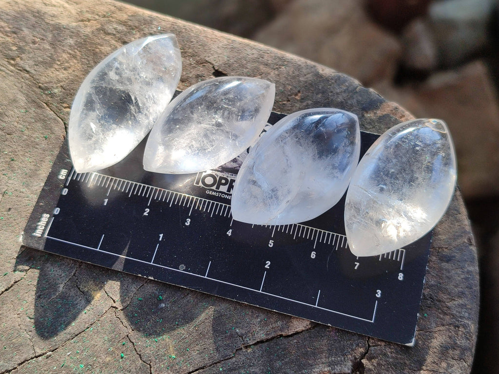 Polished Clear Quartz Crystal, Angel Tears x 35 From Madagascar - Toprock Gemstones and Minerals 