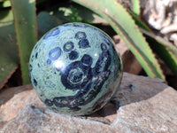 Polished Stomatolite Spheres x 2 From Katsepy, Madagascar