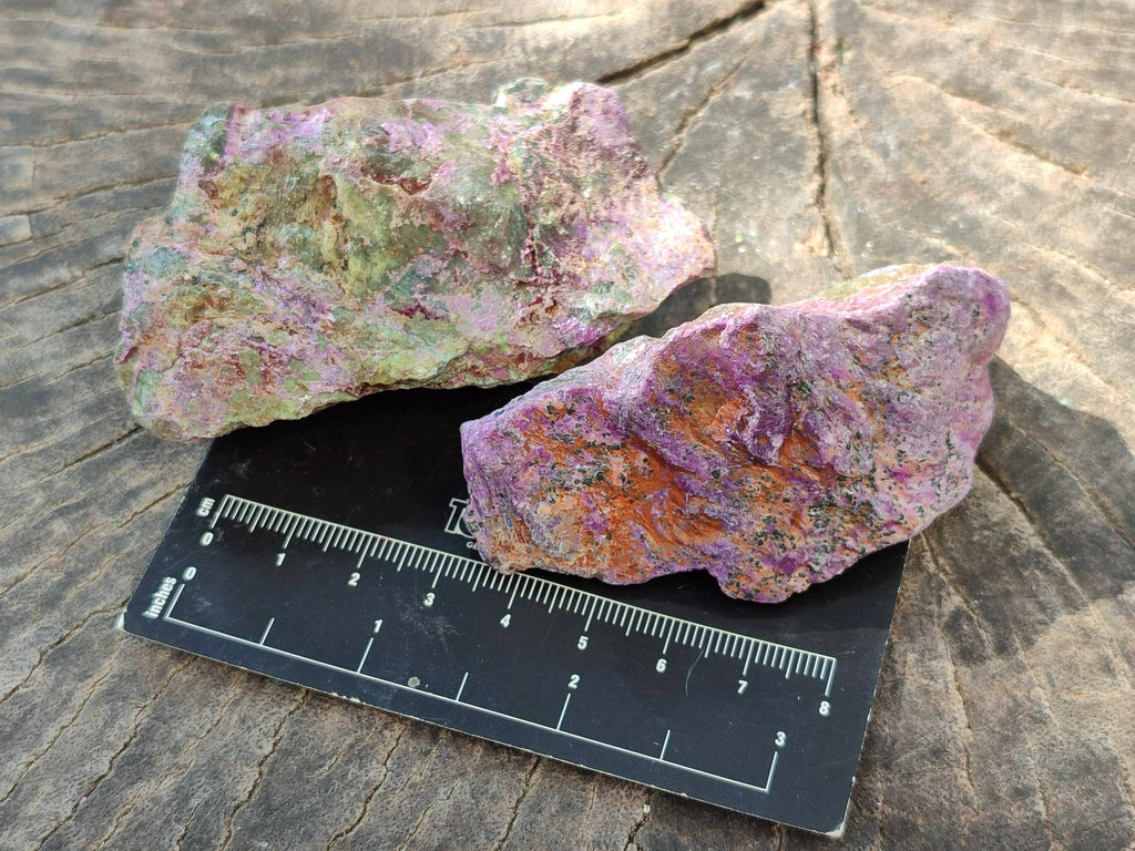 Natural Stichtite Specimens x 24 From Barberton, South Africa - Toprock Gemstones and Minerals 