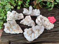 Natural Fairy Spirit Quartz Clusters x 6 From Boekenhouthoek, South Africa