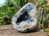 Natural Celestite Geode Specimen x 1 From Sakoany, Madagascar