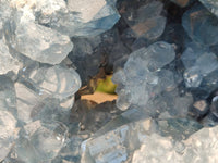 Natural Celestite Geode Specimen x 1 From Sakoany, Madagascar