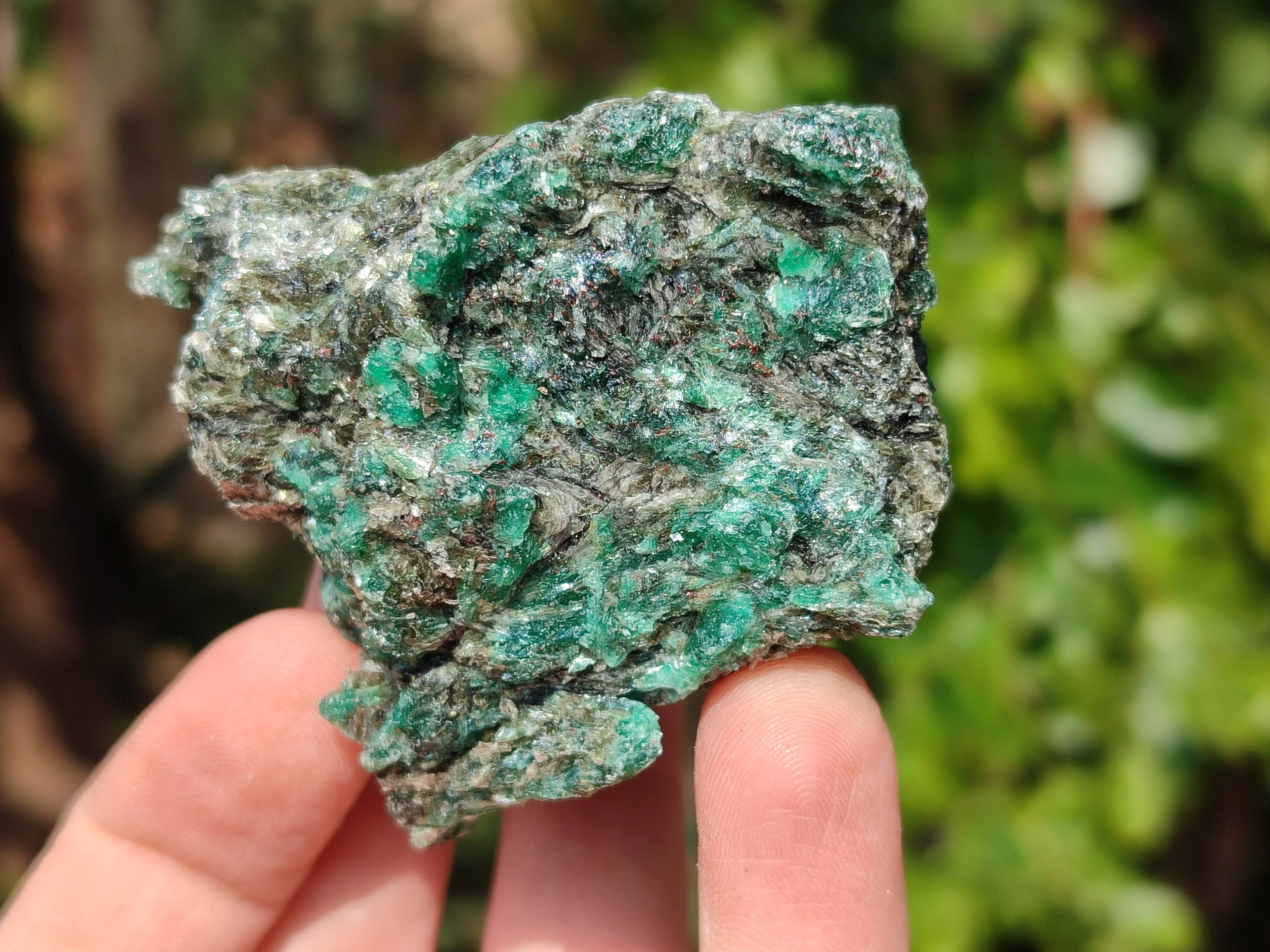 Natural Emerald Mica 'Mutokolite' Cobbed Specimens x 24 From Mutoko, Zimbabwe - Toprock Gemstones and Minerals 