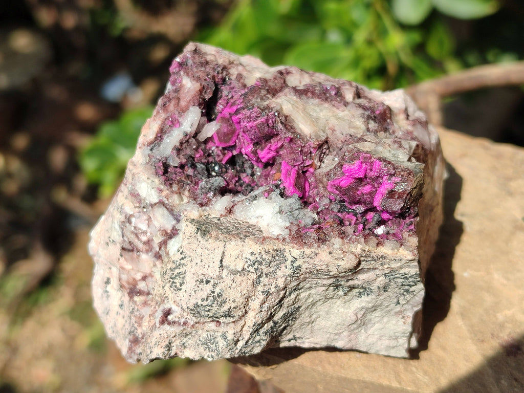 Natural Salrose Cobaltion Dolomite Specimens x 6 From Kakanda, Congo - Toprock Gemstones and Minerals 