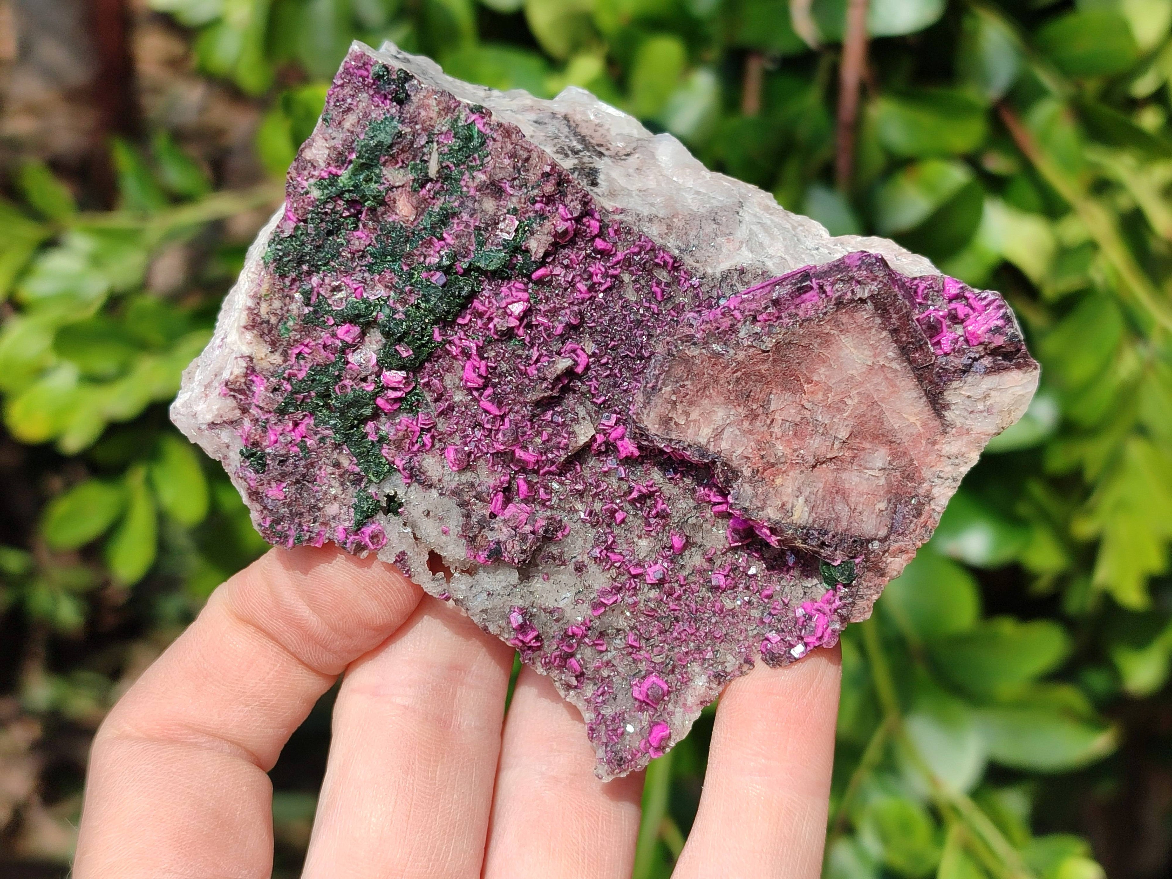 Natural Salrose Cobaltion Dolomite Specimens x 6 From Kakanda, Congo - Toprock Gemstones and Minerals 