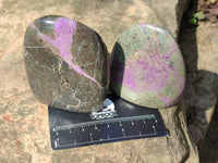 Polished Stichtite Standing Free Form x 6 From Barberton, South Africa - Toprock Gemstones and Minerals 