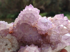 Natural Sunburst Amethyst Spirit Quartz Clusters x 3 From Boekenhouthoek, South Africa - Toprock Gemstones and Minerals 