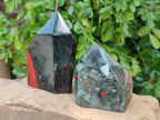 Polished Bloodstone Points x 3 From Swaziland - Toprock Gemstones and Minerals 