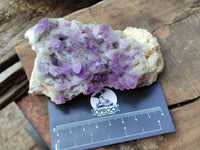 Natural Dark and Chevron Amethyst Clusters x 6 From Mapatizya, Zambia - Toprock Gemstones and Minerals 