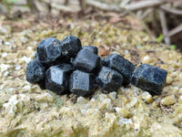 Natural Alluvial Schorl Black Tourmaline Crystals x 1.44 Kg Lot From Zimbabwe - Toprock Gemstones and Minerals 