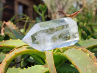Polished Clear And Smokey Quartz Crystals x 6 From Madagascar