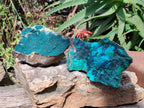 Natural Crystalline Malachite with Chrysocolla x 2 From Tenke Fungurume, Congo - Toprock Gemstones and Minerals 