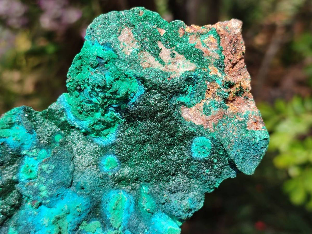 Natural Crystalline Malachite with Chrysocolla x 2 From Tenke Fungurume, Congo - Toprock Gemstones and Minerals 