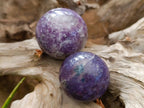Polished Lepidolite Spheres x 6 From Madagascar - Toprock Gemstones and Minerals 