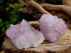 Natural Amethyst Spirit Quartz Clusters x 12 From Boekenhouthoek, South Africa - Toprock Gemstones and Minerals 