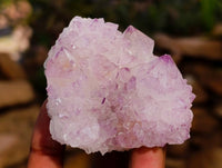 Natural Amethyst Spirit Quartz Clusters x 12 From Boekenhouthoek, South Africa - Toprock Gemstones and Minerals 