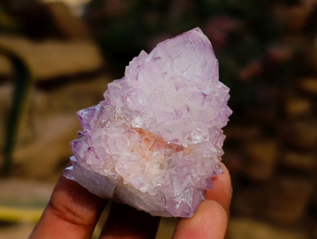 Natural Amethyst Spirit Quartz Clusters x 12 From Boekenhouthoek, South Africa - Toprock Gemstones and Minerals 
