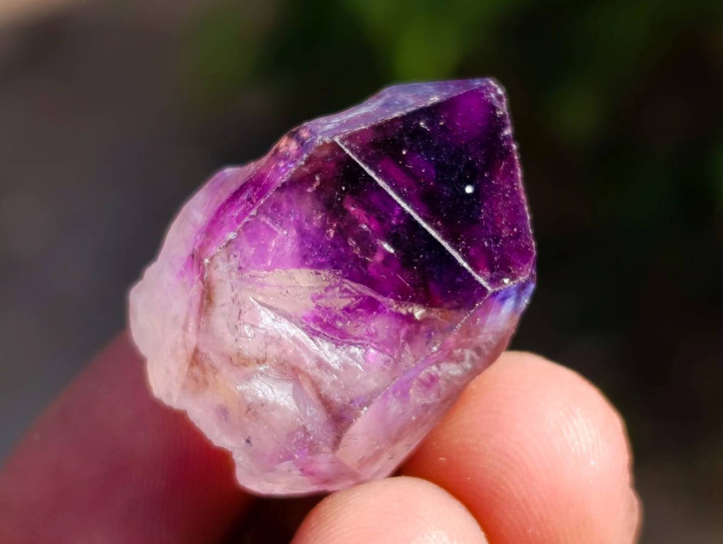 Natural Window Amethyst Crystals x 35 From Chiredzi, Zimbabwe - Toprock Gemstones and Minerals 