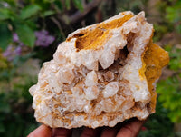 Natural Limonite Quartz Clusters x 4 From Solwezi, Zambia - Toprock Gemstones and Minerals 