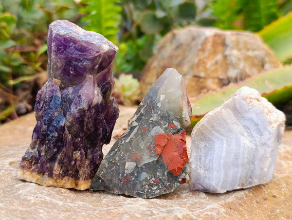 Natural Mixed Multi Mineral Specimens x 11 From Southern Africa - Toprock Gemstones and Minerals 