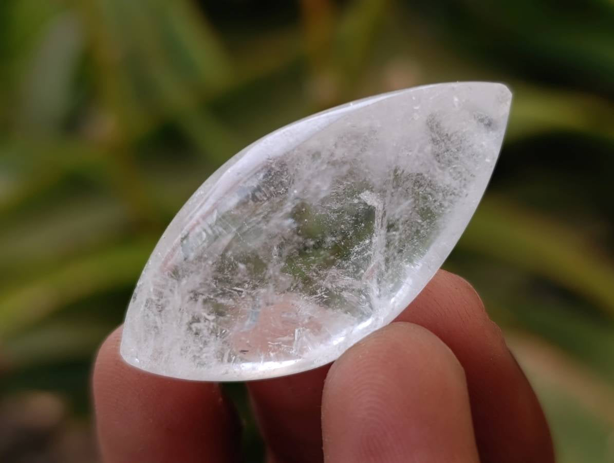 Polished Clear Quartz Crystal, Angel Tears x 35 From Madagascar - Toprock Gemstones and Minerals 
