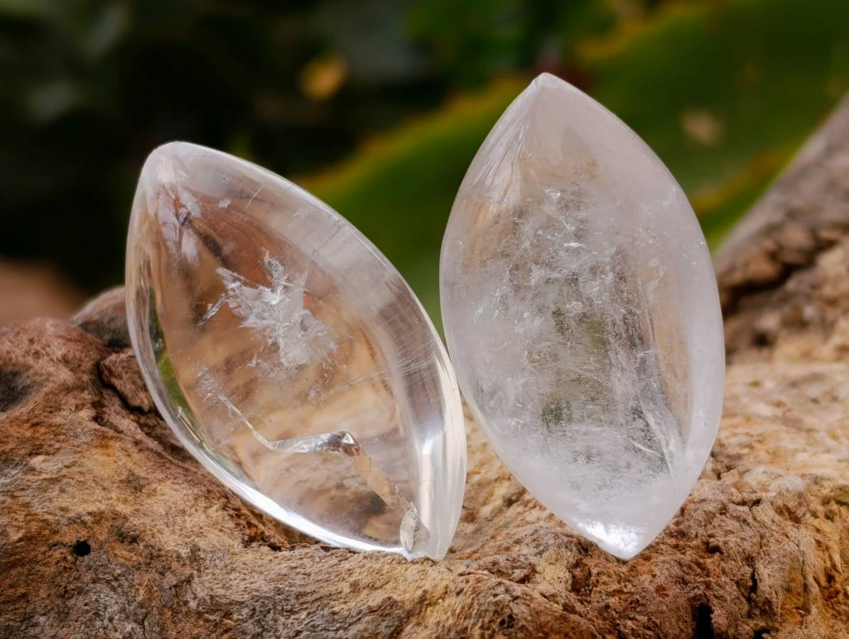 Polished Clear Quartz Crystal, Angel Tears x 35 From Madagascar - Toprock Gemstones and Minerals 
