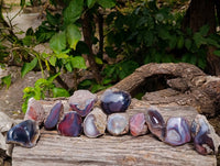 Polished Red Sashe River Agate Nodules x 12 From Sashe River, Zimbabwe - Toprock Gemstones and Minerals 