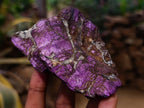 Natural Metallic Purpurite Specimens x 6 From Erongo, Namibia - Toprock Gemstones and Minerals 