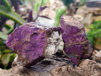 Natural Metallic Purpurite Specimens x 6 From Erongo, Namibia - Toprock Gemstones and Minerals 