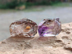 Natural Window Amethyst Crystals x 20 From Chiredzi, Zimbabwe - Toprock Gemstones and Minerals 