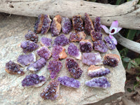 Natural Amethystos Amethyst Clusters x 70 From Kwaggafontein, South Africa - Toprock Gemstones and Minerals 
