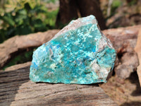 Natural Drusy Coated Chrysocolla Specimens x 6 From Likasi Mine, Congo - Toprock Gemstones and Minerals 